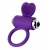 Фиолетовое виброкольцо с ресничками JOS PERY - JOS - в Волгограде купить с доставкой
