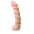 Насадка REAL Standard со спиралевидным узором - 19 см. - LOVETOY (А-Полимер) - купить с доставкой в Волгограде