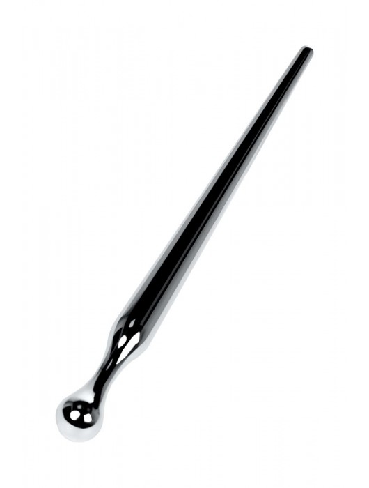 Серебристый уретральный плаг-игла TOYFA Metal - 10 см. - ToyFa - купить с доставкой в Волгограде