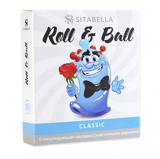 стимулирующий презерватив-насадка Roll   Ball Classic - Sitabella - купить с доставкой в Волгограде