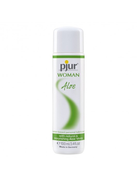 Лубрикант на водной основе pjur WOMAN Aloe - 100 мл. - Pjur - купить с доставкой в Волгограде