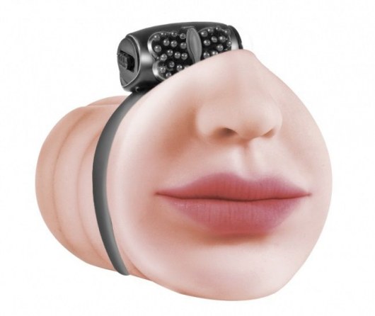 Мастурбатор-ротик с виброкольцом Satisfaction Beloved - Lola Games - в Волгограде купить с доставкой