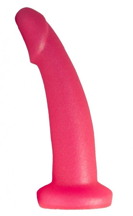 Розовый плаг-массажёр для простаты - 13,5 см. - LOVETOY (А-Полимер) - в Волгограде купить с доставкой
