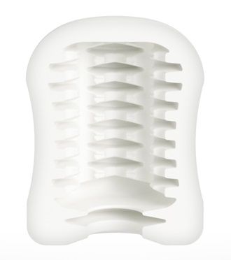 Компактный мастурбатор MasturbaTIN Ribbed Rita - MyStim - в Волгограде купить с доставкой