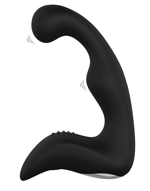Чёрный перезаряжаемый массажёр простаты BOOTY PLEASER - Dream Toys - в Волгограде купить с доставкой