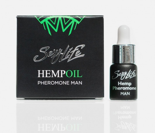 Мужские духи с феромонами Sexy Life HEMPOIL man - 5 мл. -  - Магазин феромонов в Волгограде