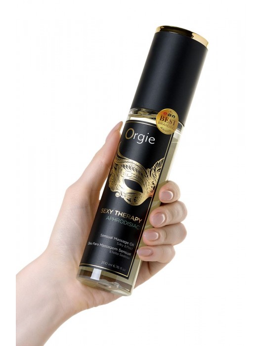 Минеральное массажное масло Orgie Sexy Therapy Afrodisiac - 200 мл. - ORGIE - купить с доставкой в Волгограде