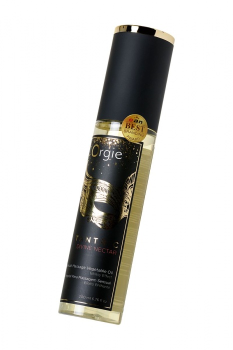 Растительное массажное масло Orgie Tantric Divine Nectar - 200 мл. - ORGIE - купить с доставкой в Волгограде