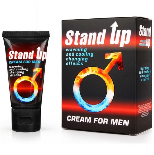 Возбуждающий крем для мужчин Stand Up - 25 гр. - Биоритм - купить с доставкой в Волгограде