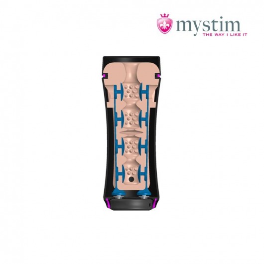 Мастурбатор-анус Opus E Donut с возможностью подключения электростимуляции - MyStim - купить с доставкой в Волгограде