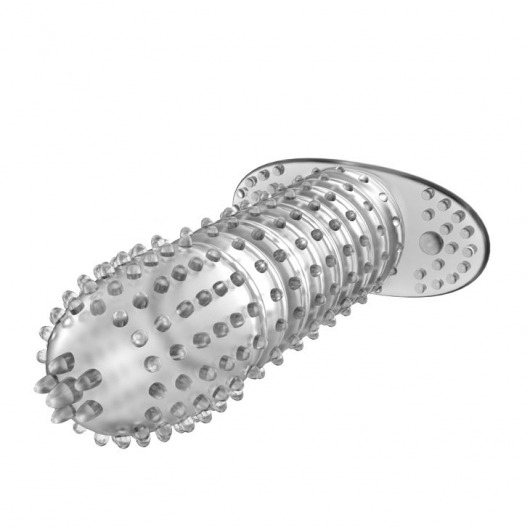 Закрытая прозрачная насадка Crystal sleeve - 12 см. - Erowoman-Eroman - в Волгограде купить с доставкой