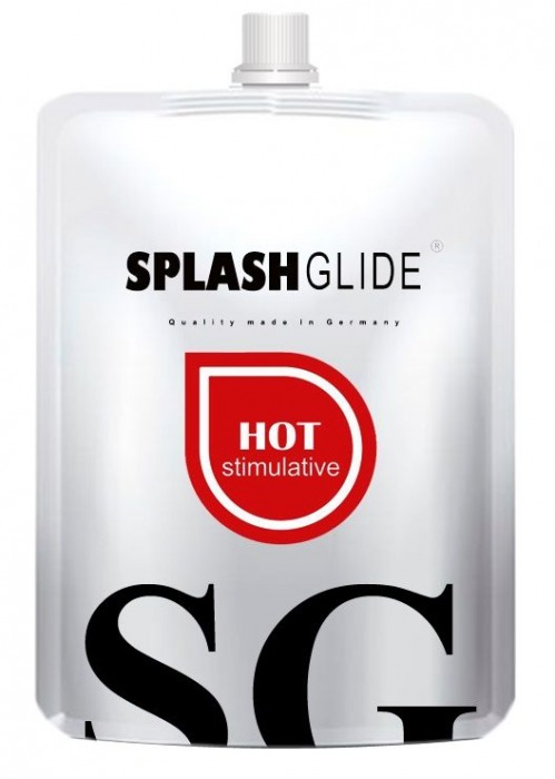 Возбуждающий лубрикант на водной основе Splashglide Hot Stimulative - 100 мл. - Splashglide - купить с доставкой в Волгограде