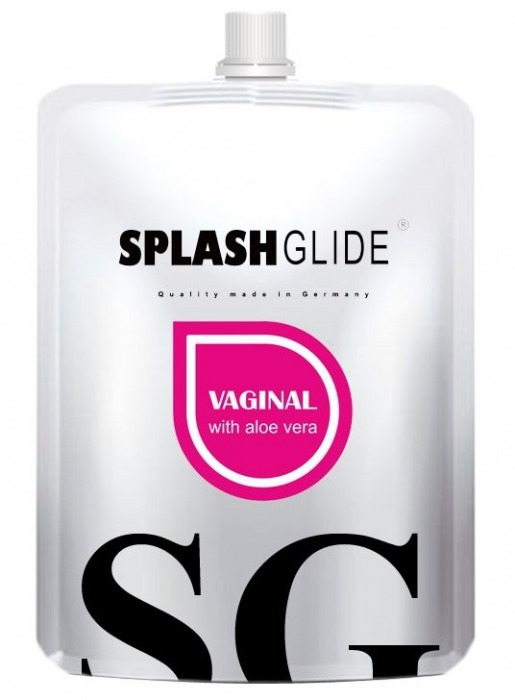 Ухаживающий лубрикант на водной основе Splashglide Vaginal With Aloe Vera - 100 мл. - Splashglide - купить с доставкой в Волгограде