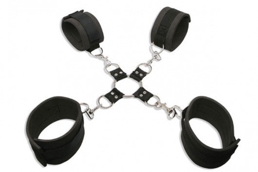 Наручники и наножники с фиксацией Extreme Hog-Tie Kit - Pipedream - купить с доставкой в Волгограде
