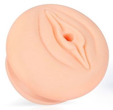Телесная насадка-вагина на помпу - Sex Expert - в Волгограде купить с доставкой
