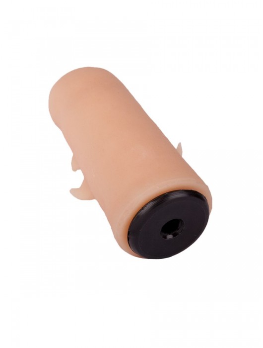 Черный пояс-трусики с двумя насадками  Экзотик-Sara  - 16,5 и 11 см. - LOVETOY (А-Полимер) - купить с доставкой в Волгограде