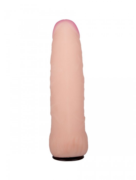 Черный пояс-трусики с двумя насадками  Экзотик-Sara  - 16,5 и 11 см. - LOVETOY (А-Полимер) - купить с доставкой в Волгограде