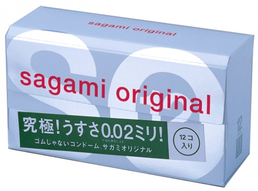 Ультратонкие презервативы Sagami Original - 12 шт. - Sagami - купить с доставкой в Волгограде