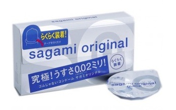 Ультратонкие презервативы Sagami Original QUICK - 6 шт. - Sagami - купить с доставкой в Волгограде