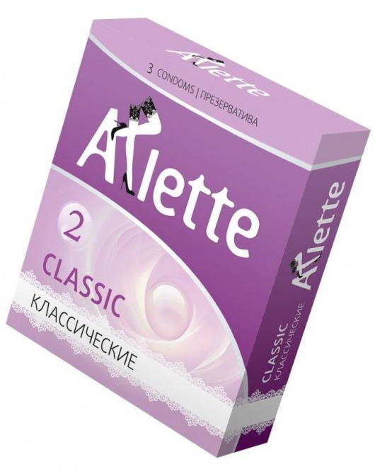 Классические презервативы Arlette Classic - 3 шт. - Arlette - купить с доставкой в Волгограде