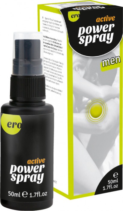 Стимулирующий спрей для мужчин Active Power Spray - 50 мл. - Ero - купить с доставкой в Волгограде