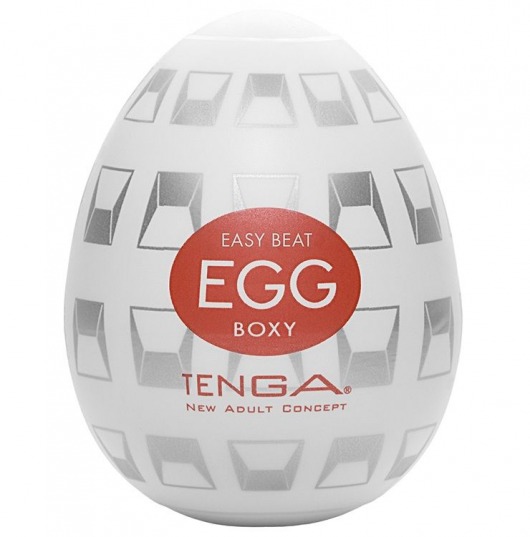 Мастурбатор-яйцо EGG Boxy - Tenga - в Волгограде купить с доставкой