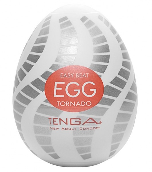 Мастурбатор-яйцо EGG Tornado - Tenga - в Волгограде купить с доставкой