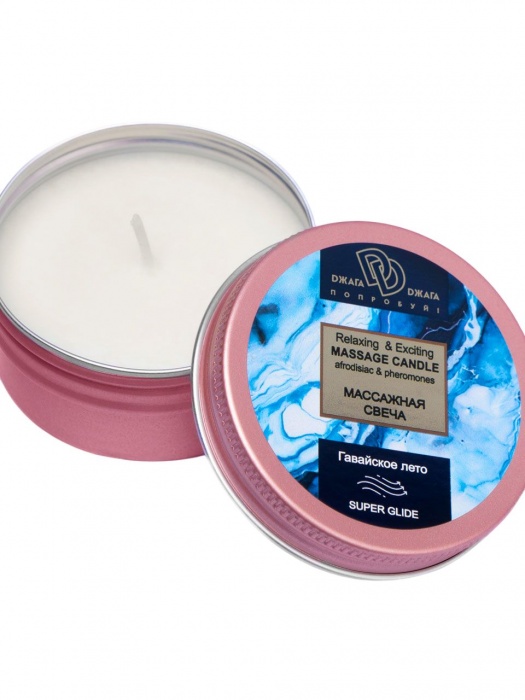 Массажная свеча  Гавайское лето - БиоМед - купить с доставкой в Волгограде