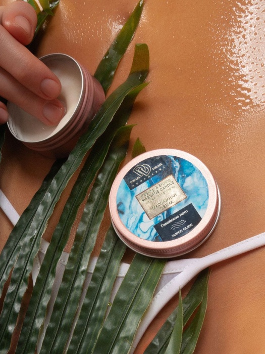 Массажная свеча  Гавайское лето - БиоМед - купить с доставкой в Волгограде