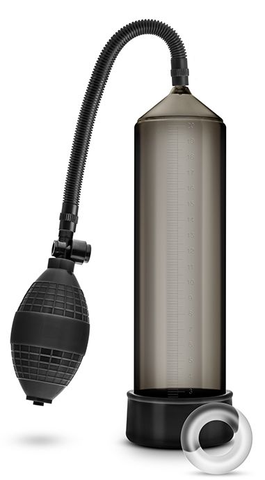 Черная вакуумная помпа VX101 Male Enhancement Pump - Blush Novelties - в Волгограде купить с доставкой