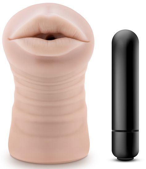 Телесный мастурбатор-ротик Skye - Blush Novelties - в Волгограде купить с доставкой