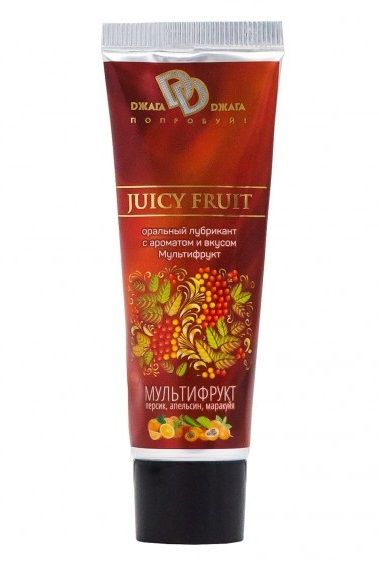 Интимный съедобный лубрикант JUICY FRUIT с ароматом фруктов - 30 мл. - БиоМед - купить с доставкой в Волгограде