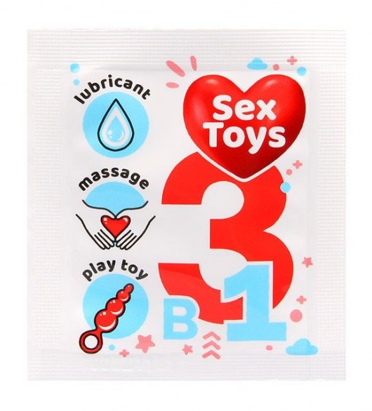 Гель-лубрикант на водной основе Sex Toys - 4 гр. - Биоритм - купить с доставкой в Волгограде