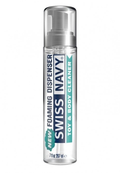 Очищающая пенка для игрушек и тела Swiss Navy Toy   Body Cleaner Foamer - 207 мл. - Swiss navy - купить с доставкой в Волгограде