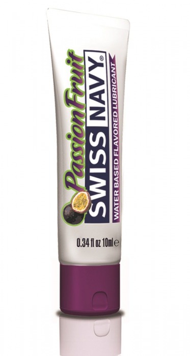 Лубрикант Swiss Navy Passion Fruit Lube с ароматом маракуйи - 10 мл. - Swiss navy - купить с доставкой в Волгограде