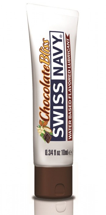 Лубрикант с ароматом шоколада Swiss Navy Chocolate Bliss Lube - 10 мл. - Swiss navy - купить с доставкой в Волгограде