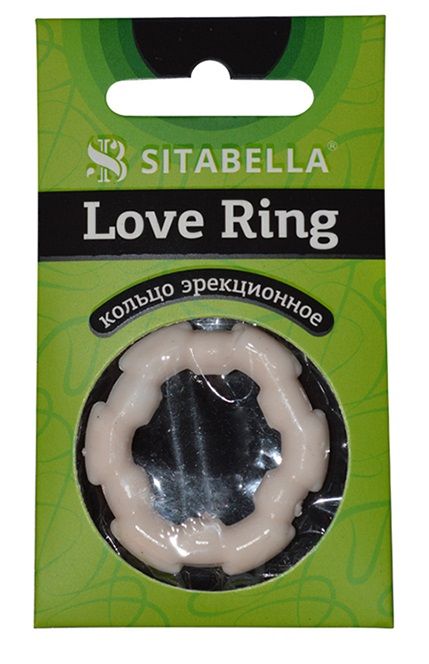 Фигурное эрекционное кольцо из киберкожи - Sitabella - в Волгограде купить с доставкой