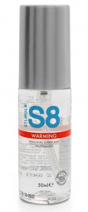 Cогревающий лубрикант на водной основе Stimul8 Warming Lube - 50 мл. - Stimul8 - купить с доставкой в Волгограде
