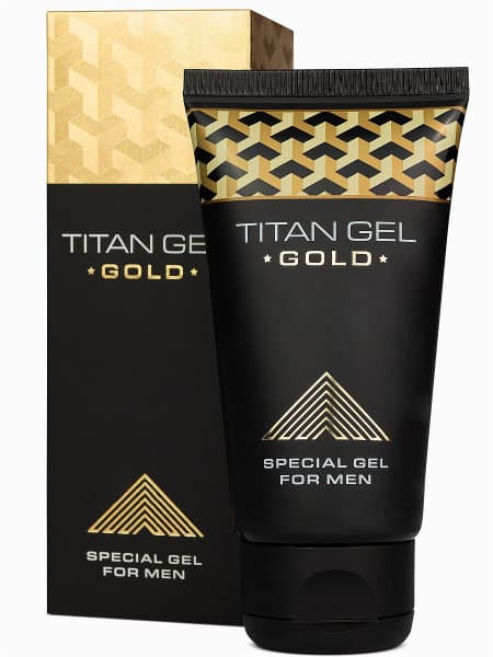 Гель для увеличения члена Titan Gel Gold Tantra - 50 мл. - Titan - купить с доставкой в Волгограде