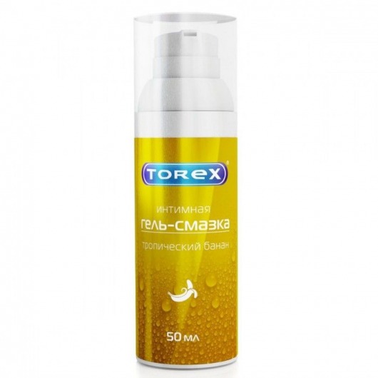 Гель-смазка на водной основе Torex  Тропический банан  - 50 мл. - Torex - купить с доставкой в Волгограде