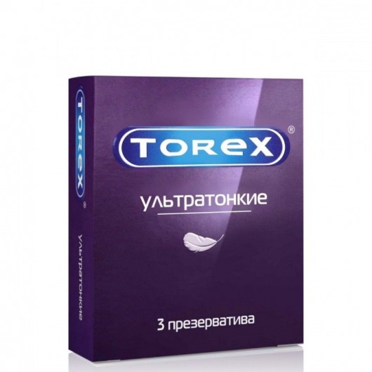 Презервативы Torex  Ультратонкие  - 3 шт. - Torex - купить с доставкой в Волгограде
