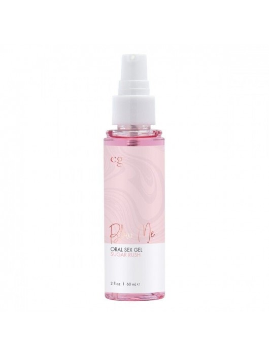 Гель для орального секса Sugar Rush с ароматом сладкой ваты - 60 мл. - CG - купить с доставкой в Волгограде