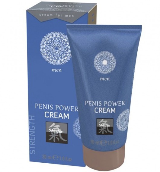 Возбуждающий крем для мужчин Penis Power Cream - 30 мл. - Shiatsu - купить с доставкой в Волгограде
