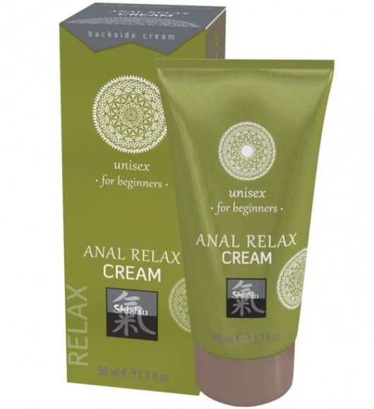 Анальный крем Anal Relax Cream - 50 мл. - Shiatsu - купить с доставкой в Волгограде