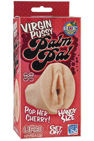 Мастурбатор-вагина Virgin Pussy ULTRASKYN Palm Pal - Doc Johnson - в Волгограде купить с доставкой