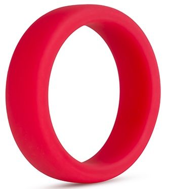 Красное эрекционное кольцо Silicone Go Pro Cock Ring - Blush Novelties - в Волгограде купить с доставкой