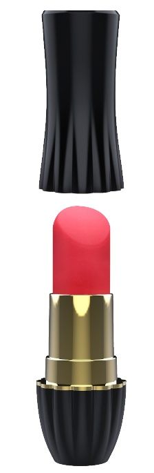 Клиторальный стимулятор-помада LIPSTICK - 9,3 см. - Dream Toys - купить с доставкой в Волгограде