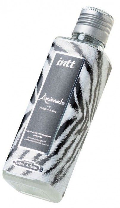 Массажное масло ANIMALS by Fatima Moura с возбуждающим эффектом - 130 мл. - INTT - купить с доставкой в Волгограде