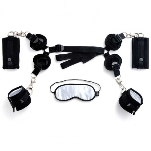 Комплект бондажа Under The Bed Restraints Kit - Fifty Shades of Grey - купить с доставкой в Волгограде