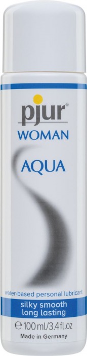 Лубрикант на водной основе pjur WOMAN Aqua - 100 мл. - Pjur - купить с доставкой в Волгограде